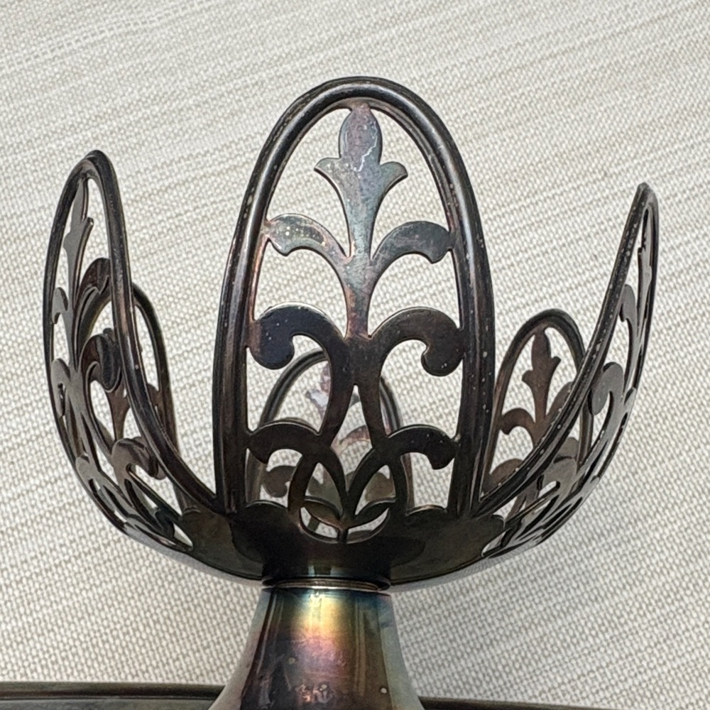 Vintage silver plate grapefruit holder - Picture 5 of 5